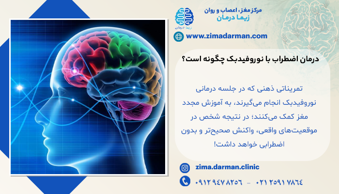 تاثیر نوروفیدبک بر اضطراب | درمان اضطراب با نوروفیدبک