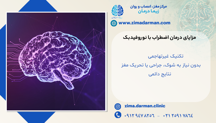 مزایای درمان اضطراب با نوروفیدبک