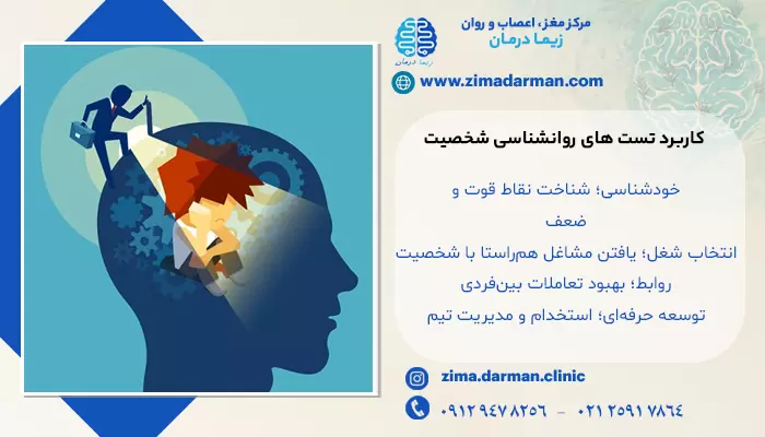 کاربرد تست های روانشناسی شخصیت