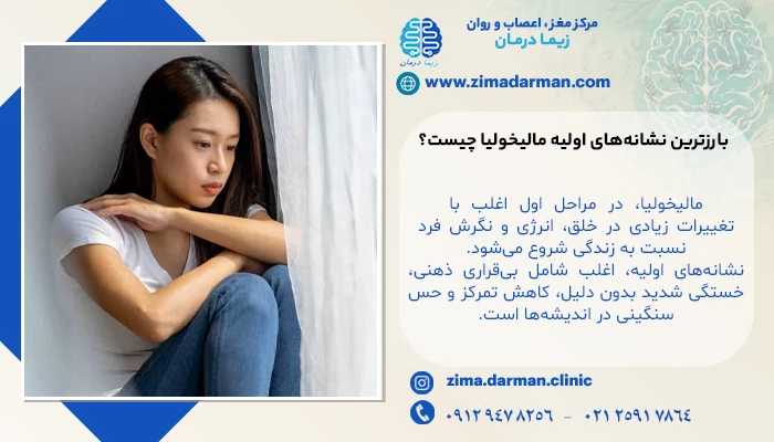 علائم اولیه مالیخولیا | علل بیماری مالیخولیا چیست؟ + درمان